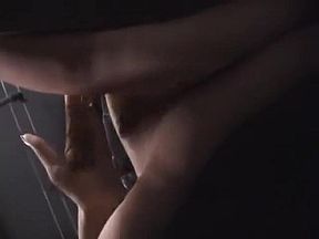 Hot Black Whore Gets Her Mouth Taped And Is Bound To Chair