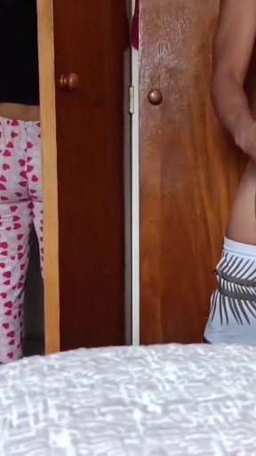 Stepdaughter Has Sex With Stepdad Secretly From Her Stupid Stepmom Who Doesn't Know That I Fuck Her Cheating Husband   Clip 1