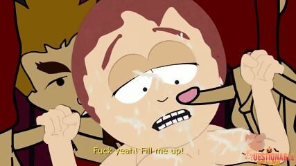 Sharon Marsh Gets Gangbanged By Korn