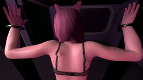 Fucking Fox Ear Girl in Standing Doggie POV