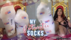 My Patriotic Socks - Sock Fetish