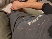 Trying out new cockring. Wanna watch?