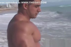 Mike Dragna muscle beach.