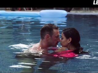 Hawt Latin chick Gets Her Ravishing Vagina Drilled by the Pool - LETSDOEIT