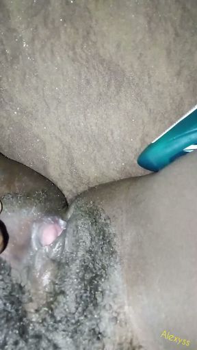 Spreading those legs wide just for...   Clip 1