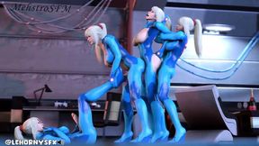 Raunchy Anime Cuties′ Unbridled Orgy Freaks