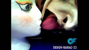 Horny Devil Fuck Manequin And Cums in Mouth