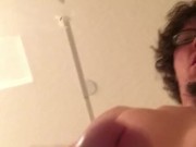 Rion Jerks Off In The Shower Huge Load