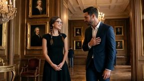 the young woman from the museum does a vip guide with a very popular man to ride his cock - ai-generated content