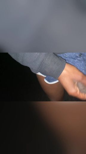 Freeballing During My Evening Run