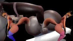 FATTY ASS FOXES Yiffalicious PMV 3d animation - XVIDEOS.COM