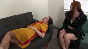 Waitress Hazel Paige Drained by Vampire 6
