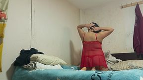 The Neighbor Knocks on the Door and I Don&#039;t Let My Wife Fuck Me in the Ass Part1