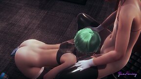 Japanese yaoi femboy manga anime pov: rin sucking and being fucked gay porn