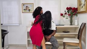 naughty girls fucking with barbershop customer