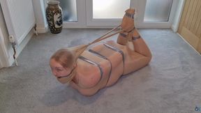 Nylon Encasement - Tape Bound Orgasms