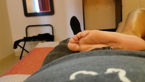 Roxy foot lap tease orange toes