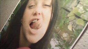 My cumtribute for you (asslickingbitch)