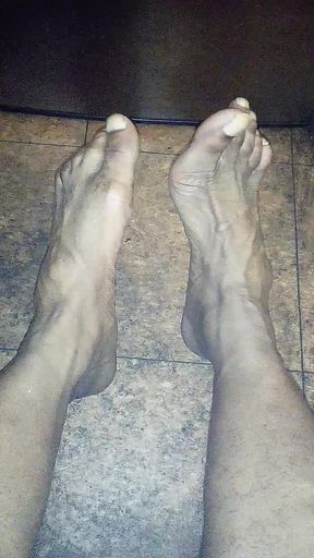 Foot Fetish Extreme Big Black Stanky Feet Fetish