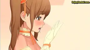 Cyber Hentai Girl Gives Intense Blowjob Before Hot Fucking Session