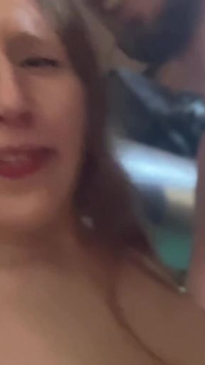 Couple Missionary and Cowgirl Sex with a Creampie