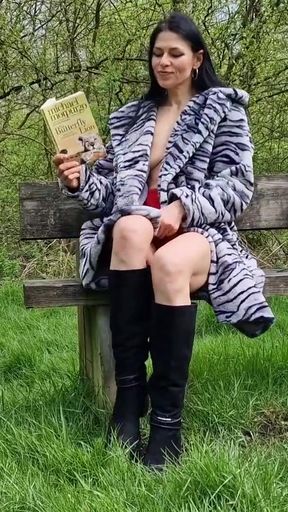 Memorable moment from &quot;No panties in public park&quot;