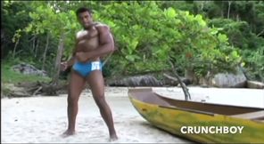 Latino beach boys destroyed in public hardcore fucking session