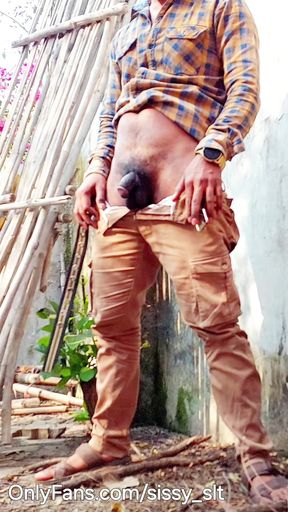 Very Unusual Hypospadias Penis Piasing Outdoor and Indoor