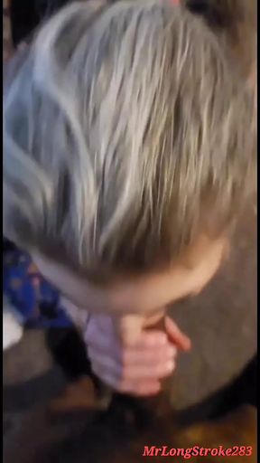 Kneeling Blowjob &amp; Anal Backshots