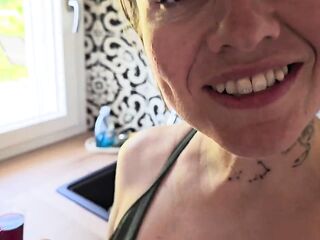 My Stepmom was reluctant to fuck me afresh but this hottie didn’t need much convincing