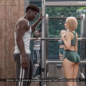 Emma Episode 3: I&#039;m an Unfaithful Slut, Cuckolding My Husband at the Gym with a Monster BBC - Dobermanstudio