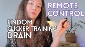 Remote Control – Findom Clicker Training Drain