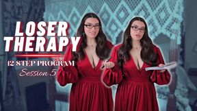 Loser Therapy Session 5 - Brain Melting Loser Porn Mind Fuck with Countess Wednesday - Verbal Humiliation, Mesmerize, Psychological Domination MP4