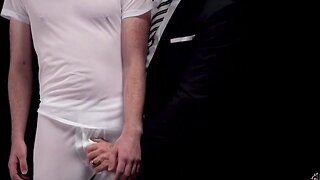 Mormonboyz shy ginger teenager gets punished by two older men