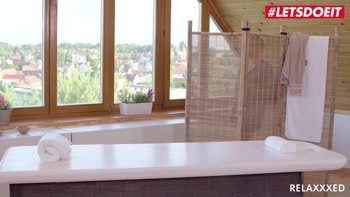 Czech Seduction: Blonde Babe's Masseur Massage Turns into a Rough Ride