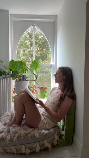Trying to Read While Holding Back an Orgasm!