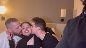 la fiesta termino con un cuarteto