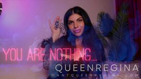 You are nothing.....