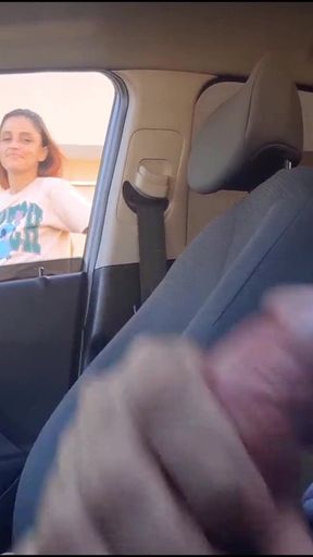 I Showed My Cock to a Hot Woman in Public-risky, but She Liked It!