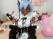 21st Birthday First Cam Show Dressed as Rem