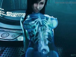 Slime Tifa sex-toy play