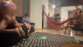 brazilian hotwife e comaminhagata fizeram a festa com os machos no final de semana