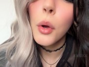 Sexy Alt Egirl smoking and dangling UpClose (Full Vid on my OnlyFans/ManyVids)