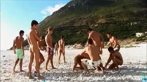 Naked Boys On The Beach