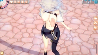 [Hentai Game Koikatsu! ]Have sex with Big tits Vtuber Shishiro Botan.3DCG Erotic Anime Video.