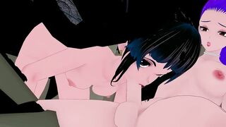Futanari Compilation KPOP DEMON HUNTERS [Huntrix Yuri Animation]