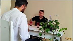 Cansei de ser ator porn&ocirc_, fui numa entrevista de emprego e olha no que deu (COMPLETO NO RED)