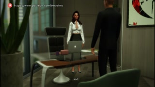 A horny cheating wife who finds a new toy to play with her pussy - The sims 4