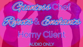 Giantess Chef Rejects & Enchants Horny Client