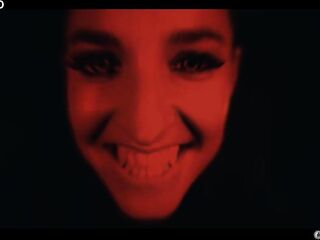 Lezdom Vampire Sex - Female-dominant Amirah Preys on Cute eighteen Year Old Teenager Matty Mila